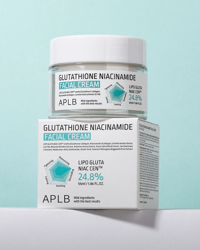 APLB glutathione niacinamide toner pad