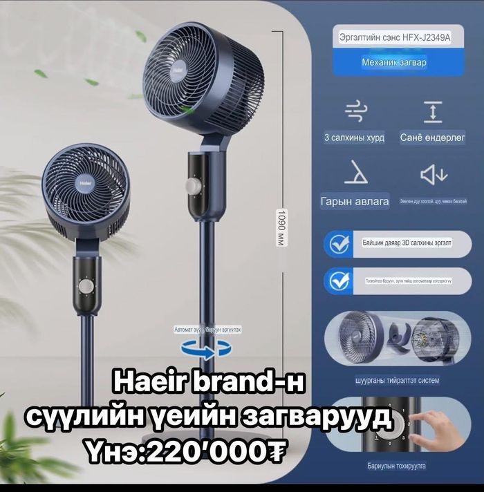 Haeir brand-н сэнс