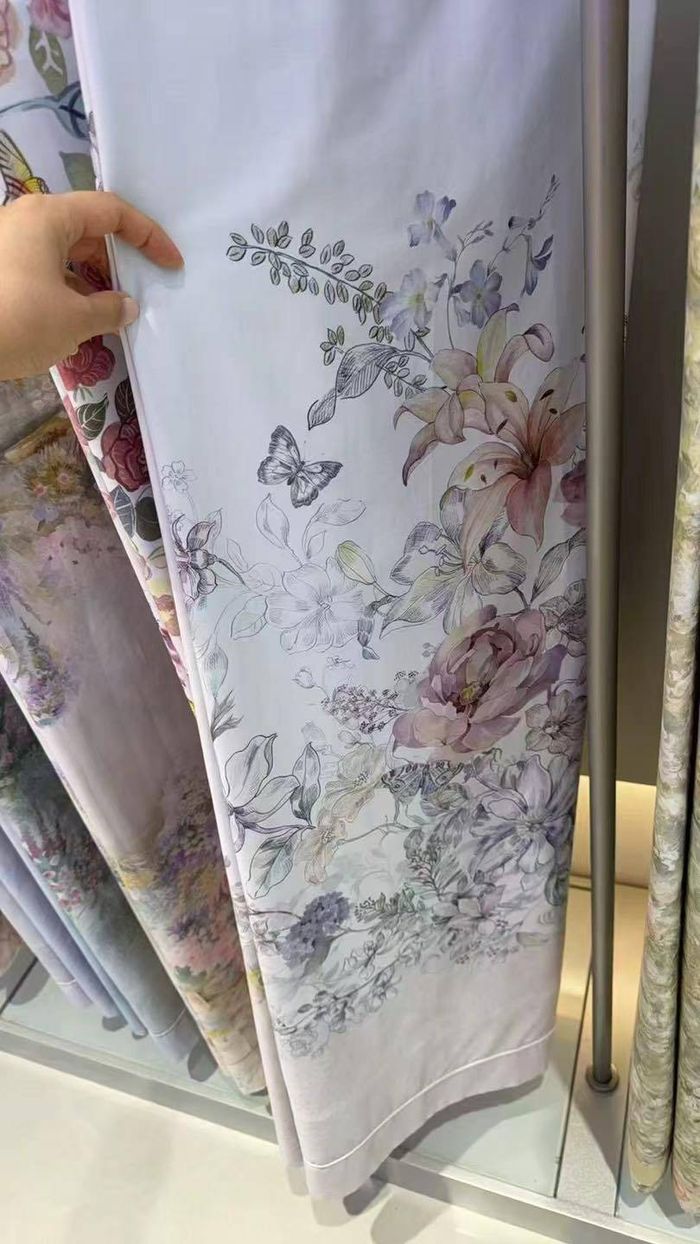 Зурсан мэт хээтэй зөөлөн, сайн чанарын сатин даавуун материалтай 4 хос