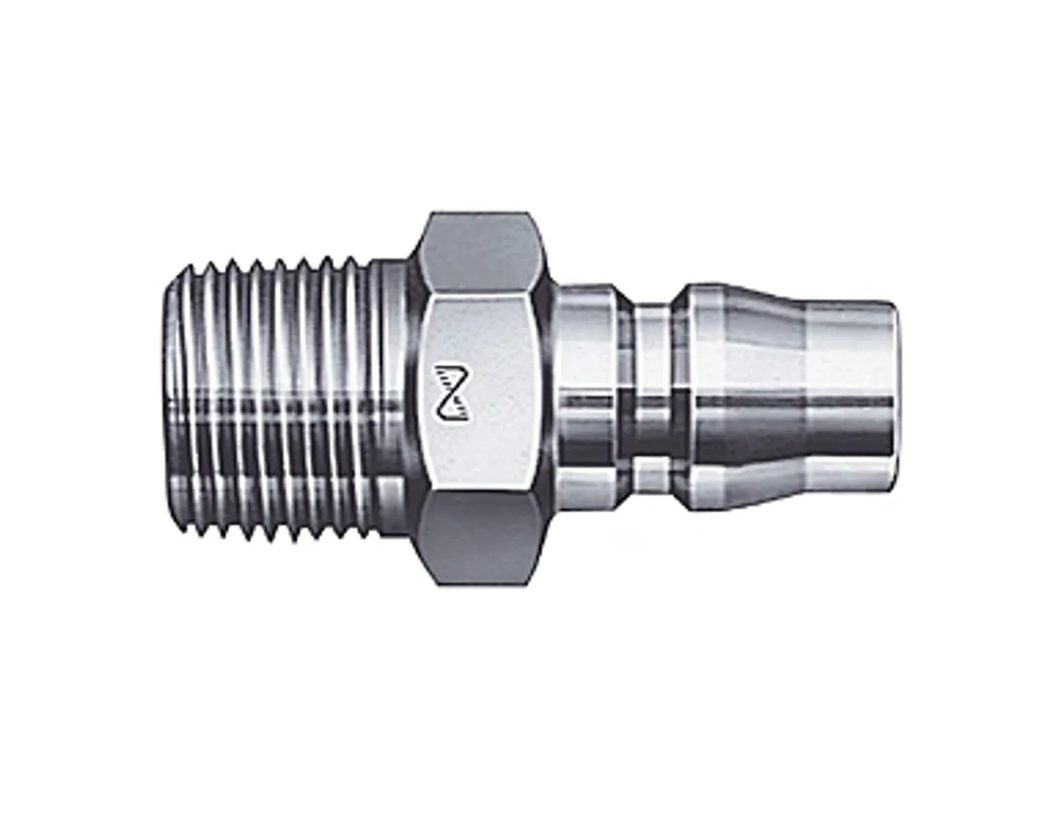 Хийн түргэн холбогч 6мм, 1/4'' эр 