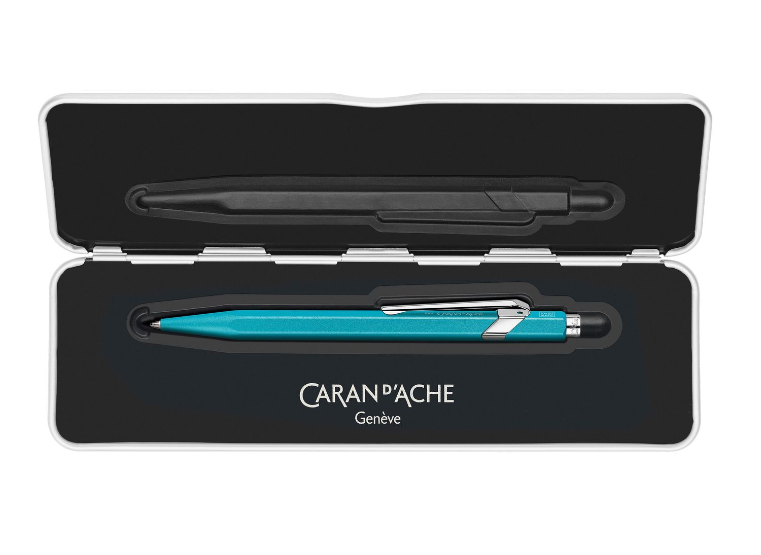 Caran d'Ache 849 "GIFT LINE Colormat-X" Collection Turquoise  Ballpoint