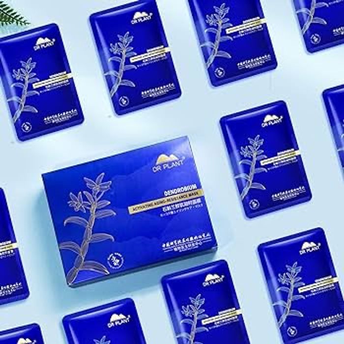 Dendrobium fresh muscle coagulating facial mask (30 pieces)
