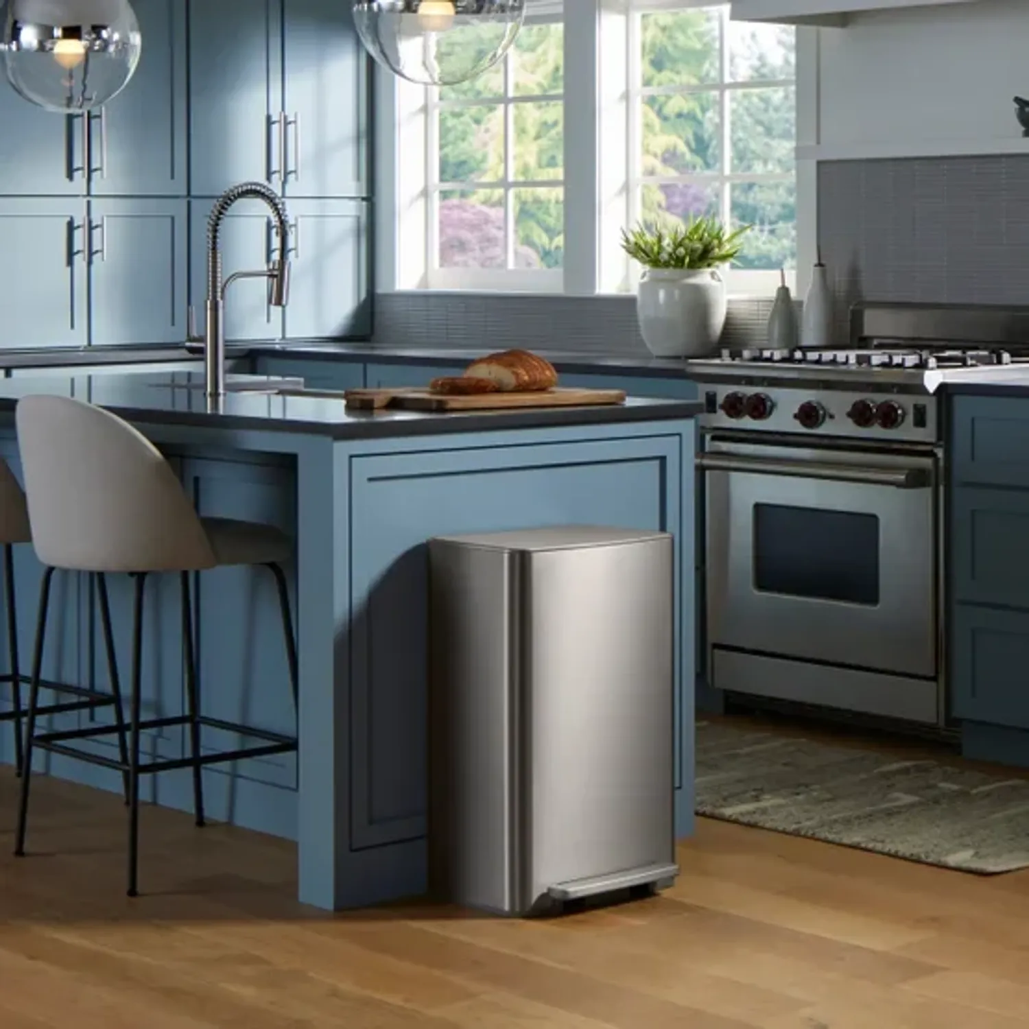 Kohler 47L Ган гишгүүртэй хогийн сав