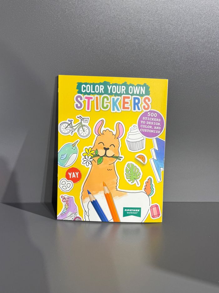 Color your own stickers