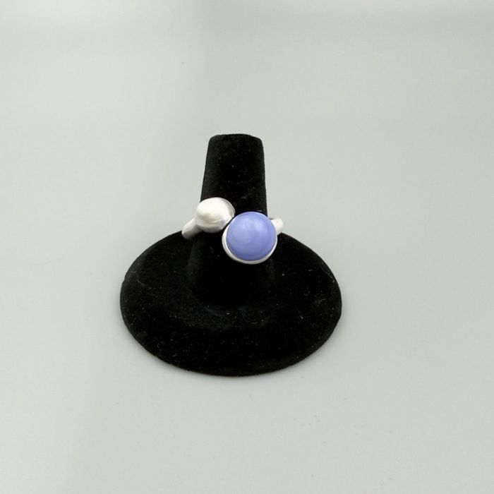 "Maximalist" цэнхэр судалт мана бөгж