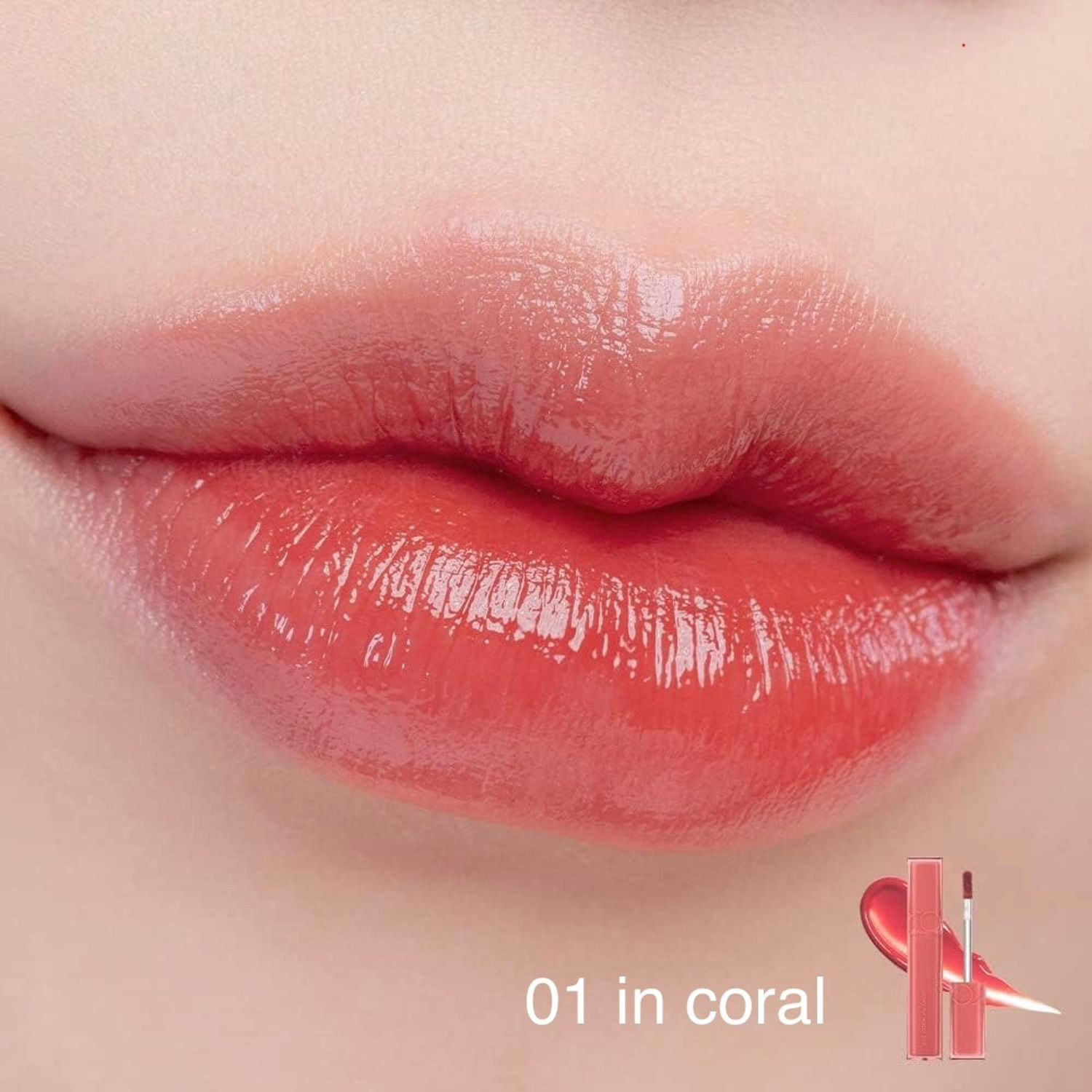 rom&nd Dewyful Water Tint 01 In Coral