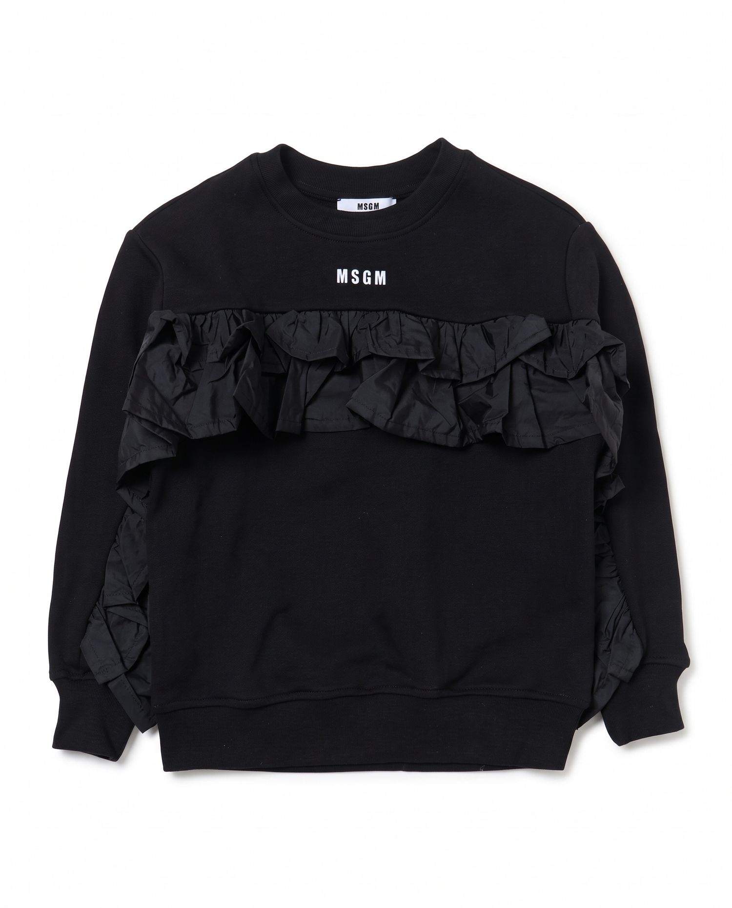 FLEECE TAFFETA SWEATSHIRT