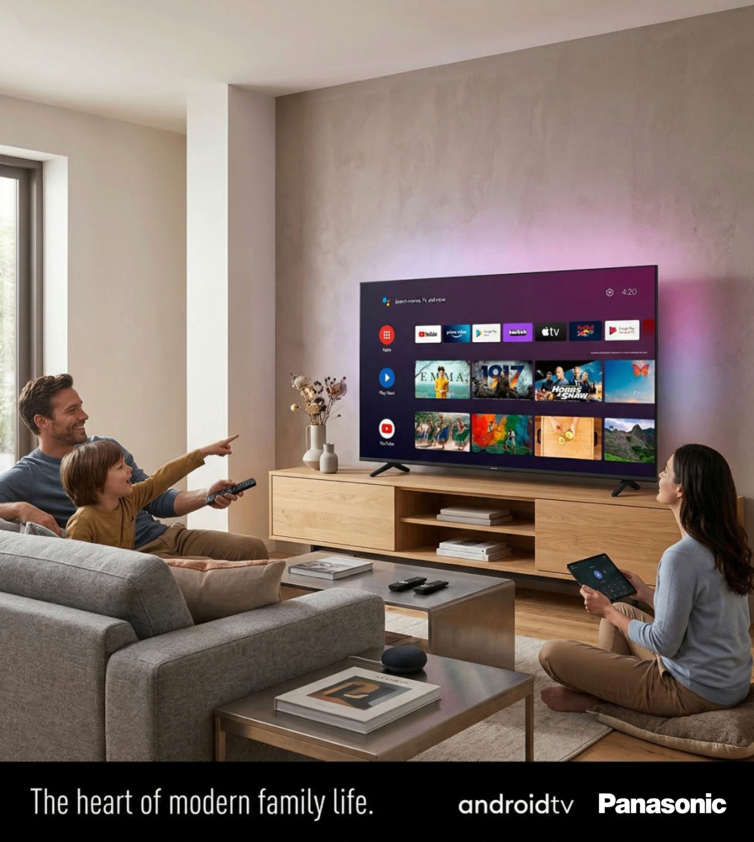 PANASONIC 75" LX800 Ухаалаг зурагт