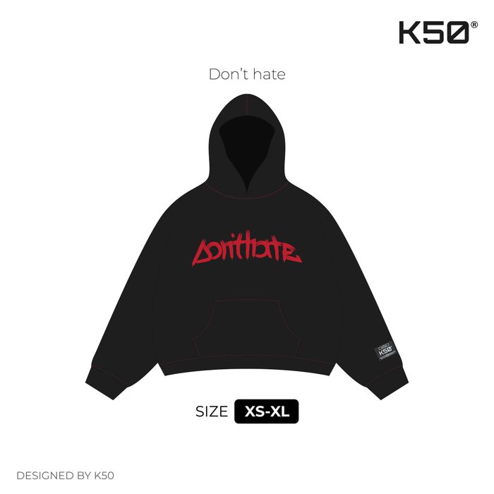 Dont Hate - Black/Red