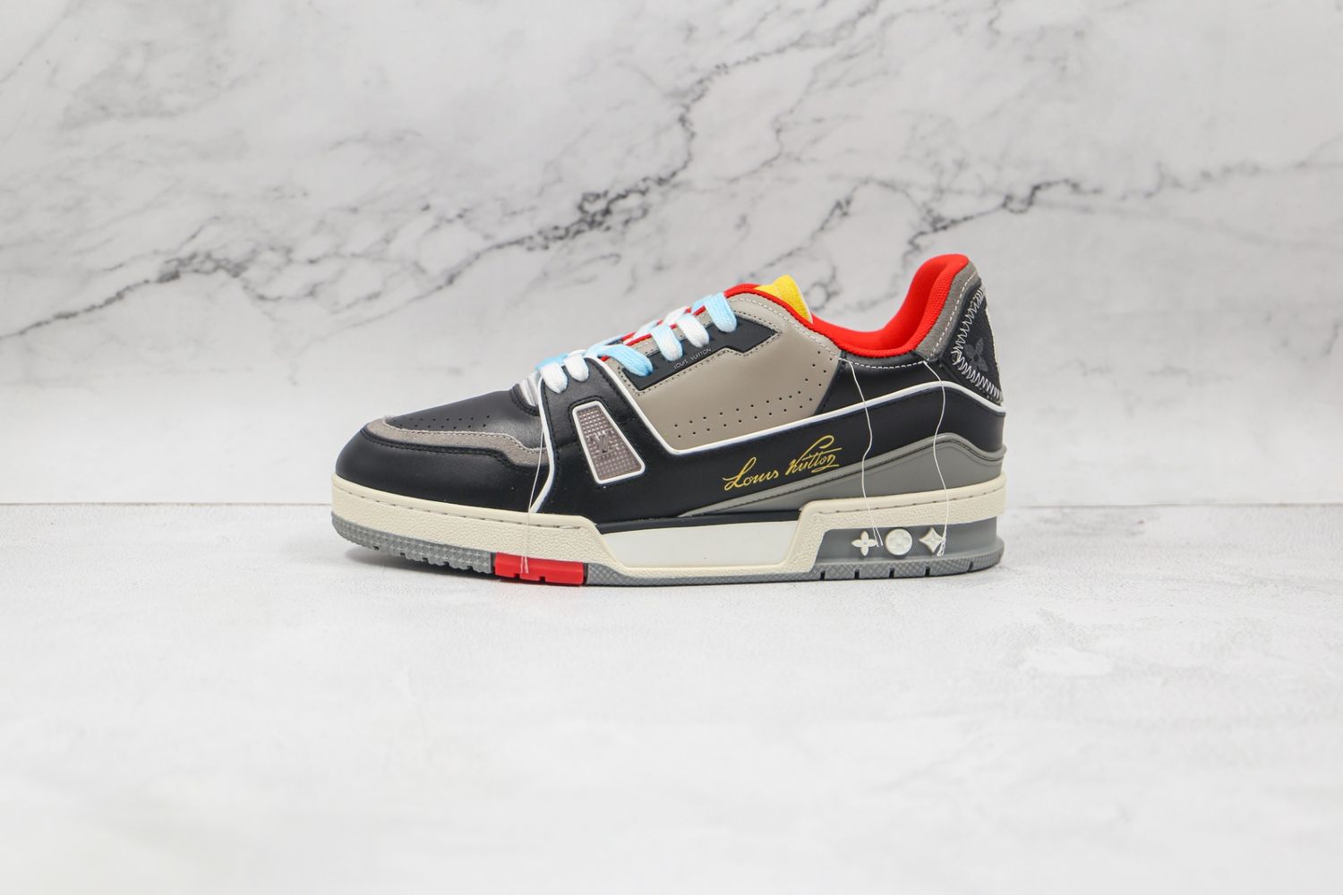 Louis Vuitton Trainer Black Multi Limited Edition
