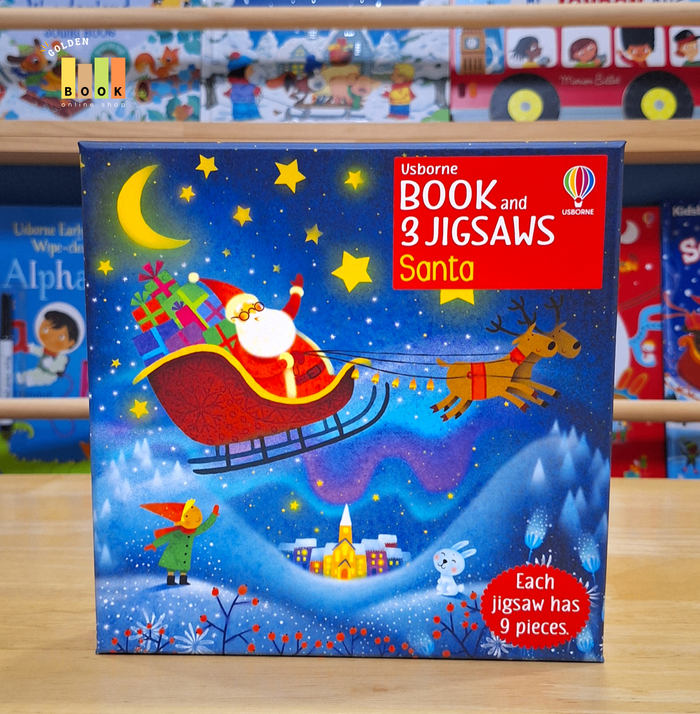 Book & 3 Jigsaws: Santa