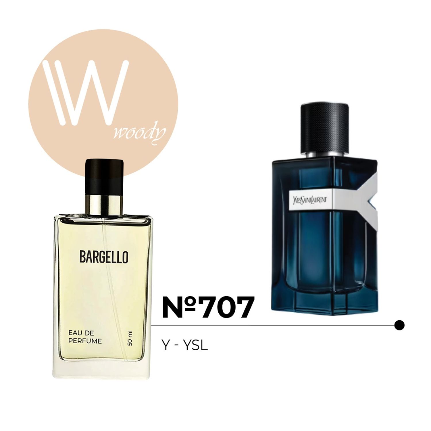 №707 for man 50 ml /YSL - Y/
