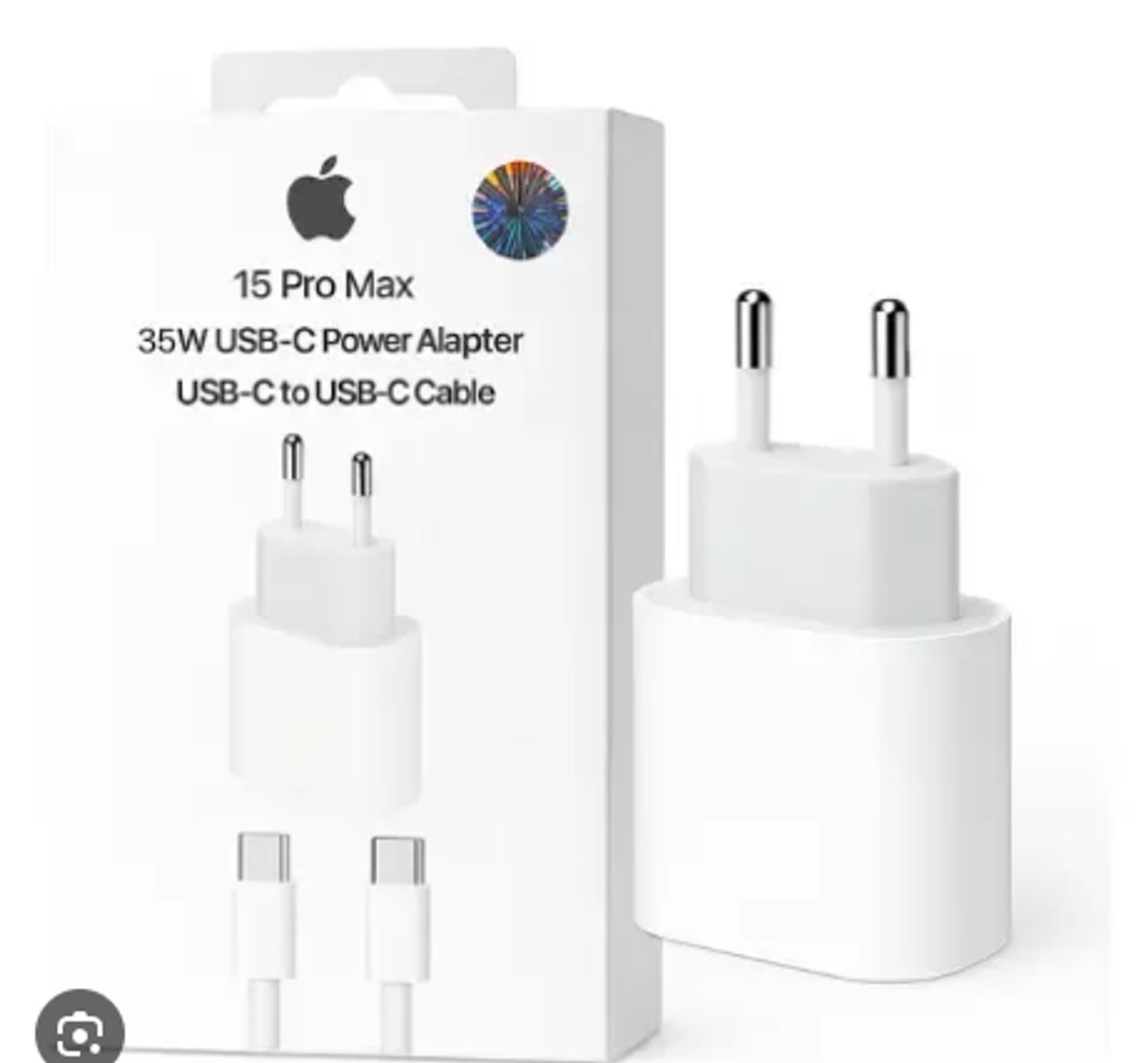15 pro Max 35w USB-C power adapter  