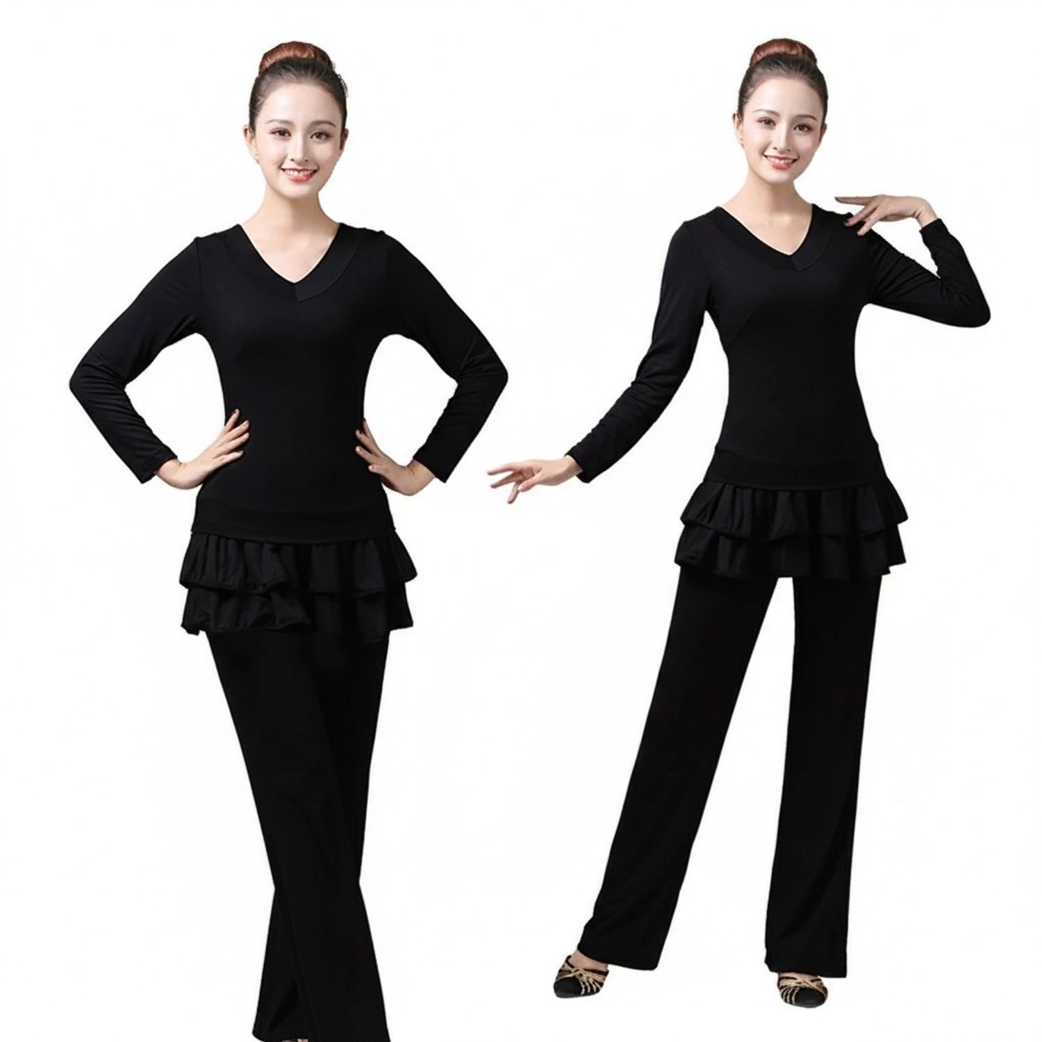 Дасгалын 3 хослол /цулгуй цамцтай/