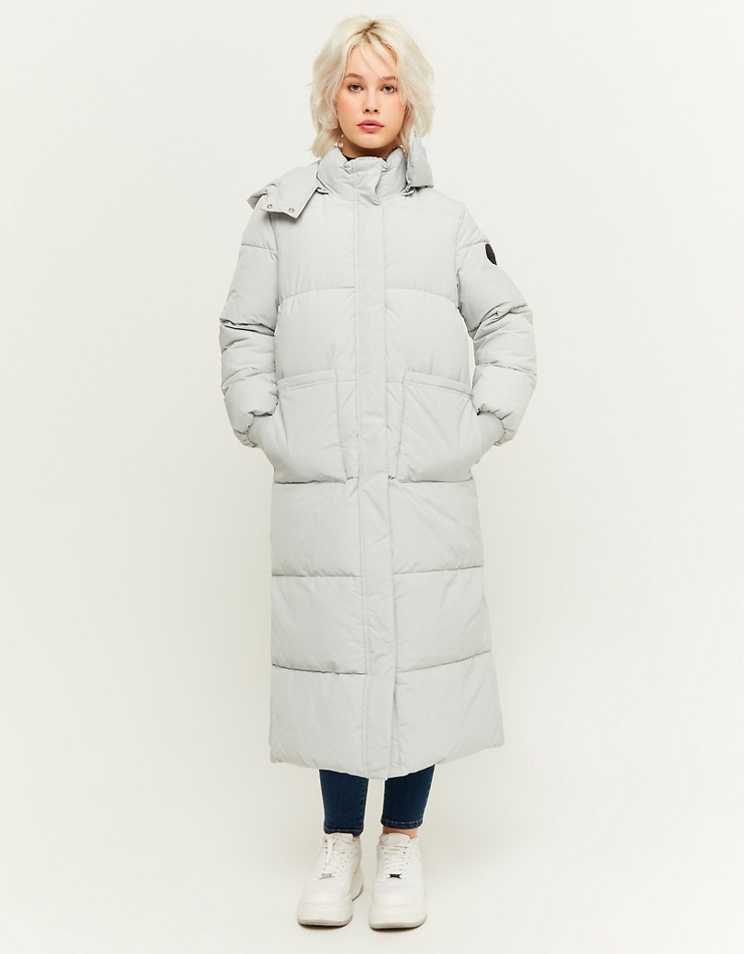 Long Heavy Padded Winter Jacket