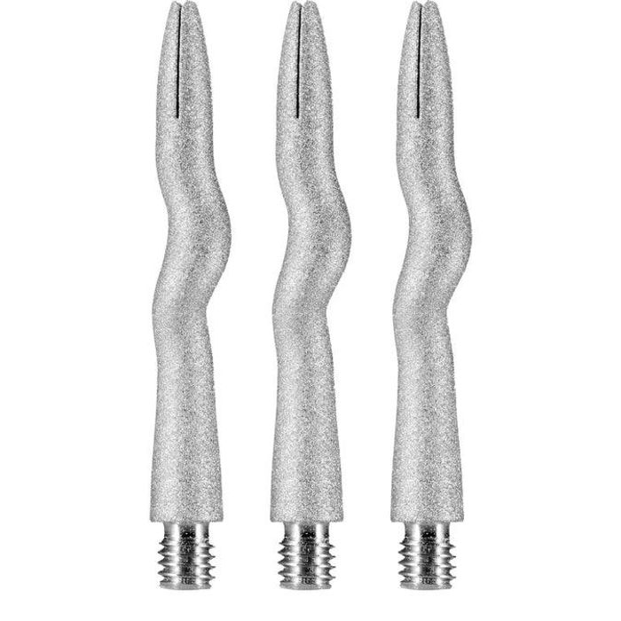CALIBURN Curly Dart Shafts Aluminium