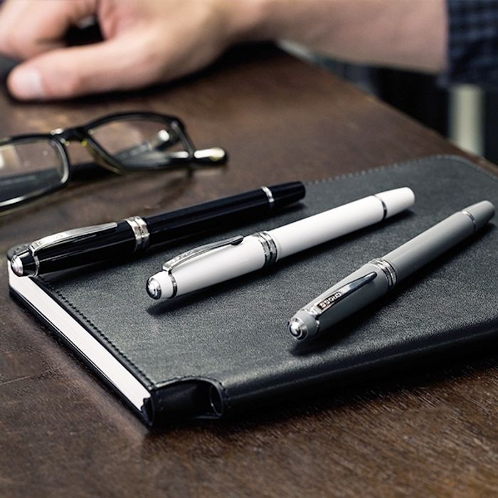 Bailey™ Black Lacquer Rollerball Pen