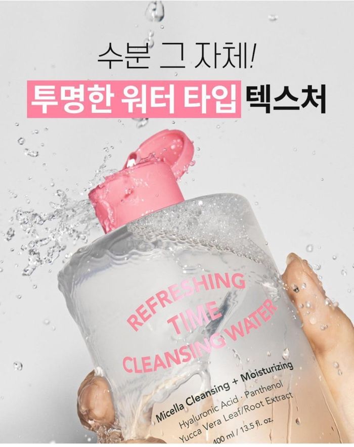 REDUIRE REFRESHING TIME CLRANSING WATER 400ML 