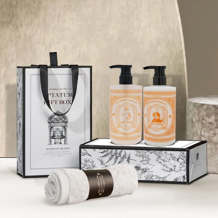 Perfume Body Wash & Body Lotion 500ml SET (Happiness Booster)