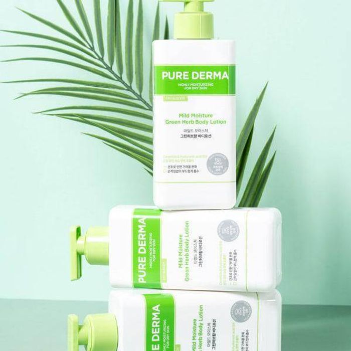 Pure Derma Green Herb Body Lotion 400ml