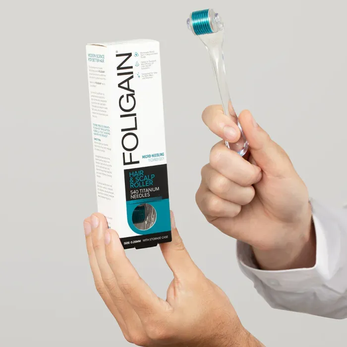 Foligain scalp roller