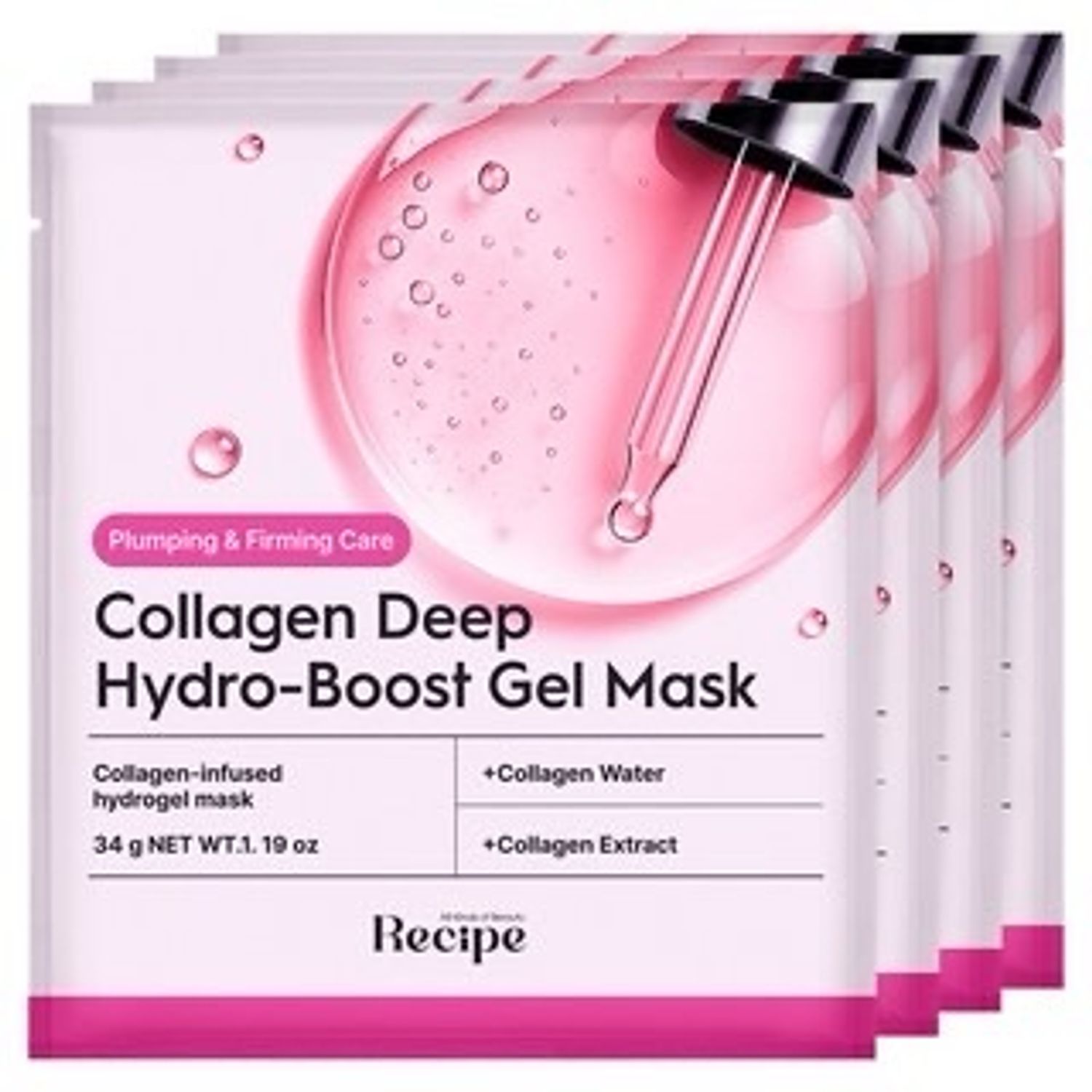 Recipe collagen boost gel mask