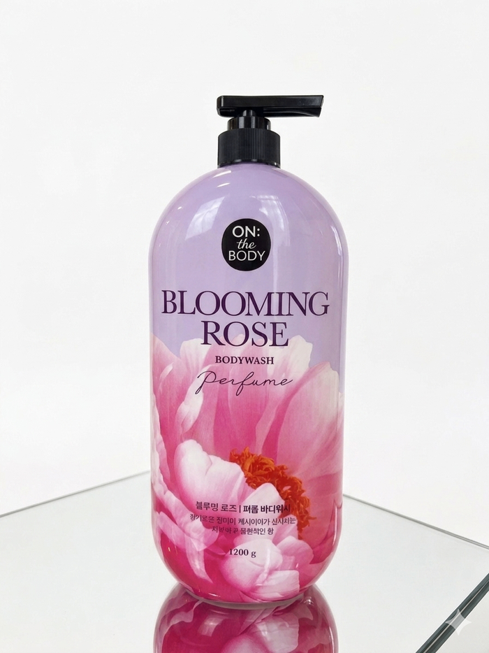On The Body Blooming Rose Body Wash 1200g