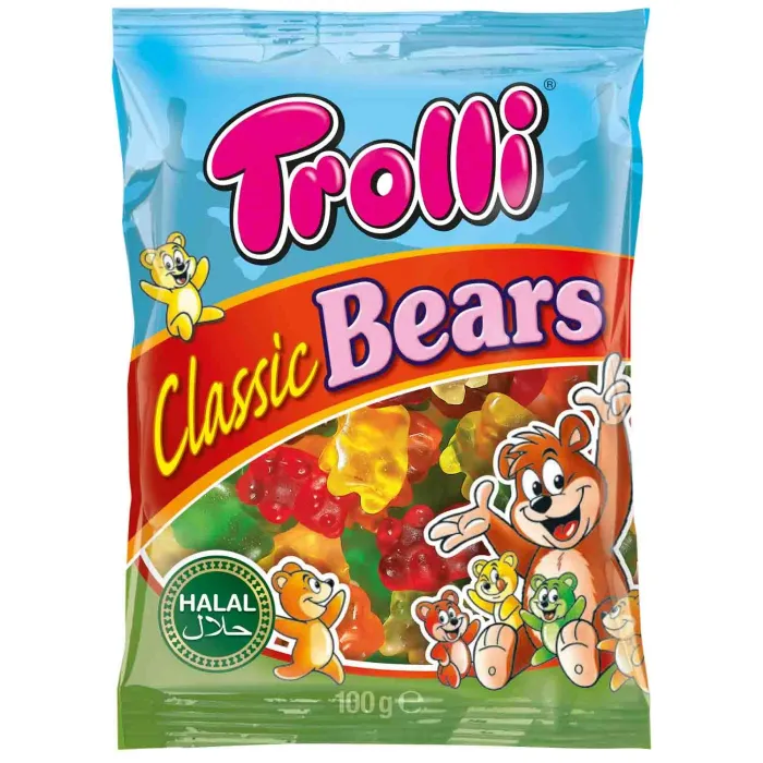 Чихэр резинэн Trolli 100гр
