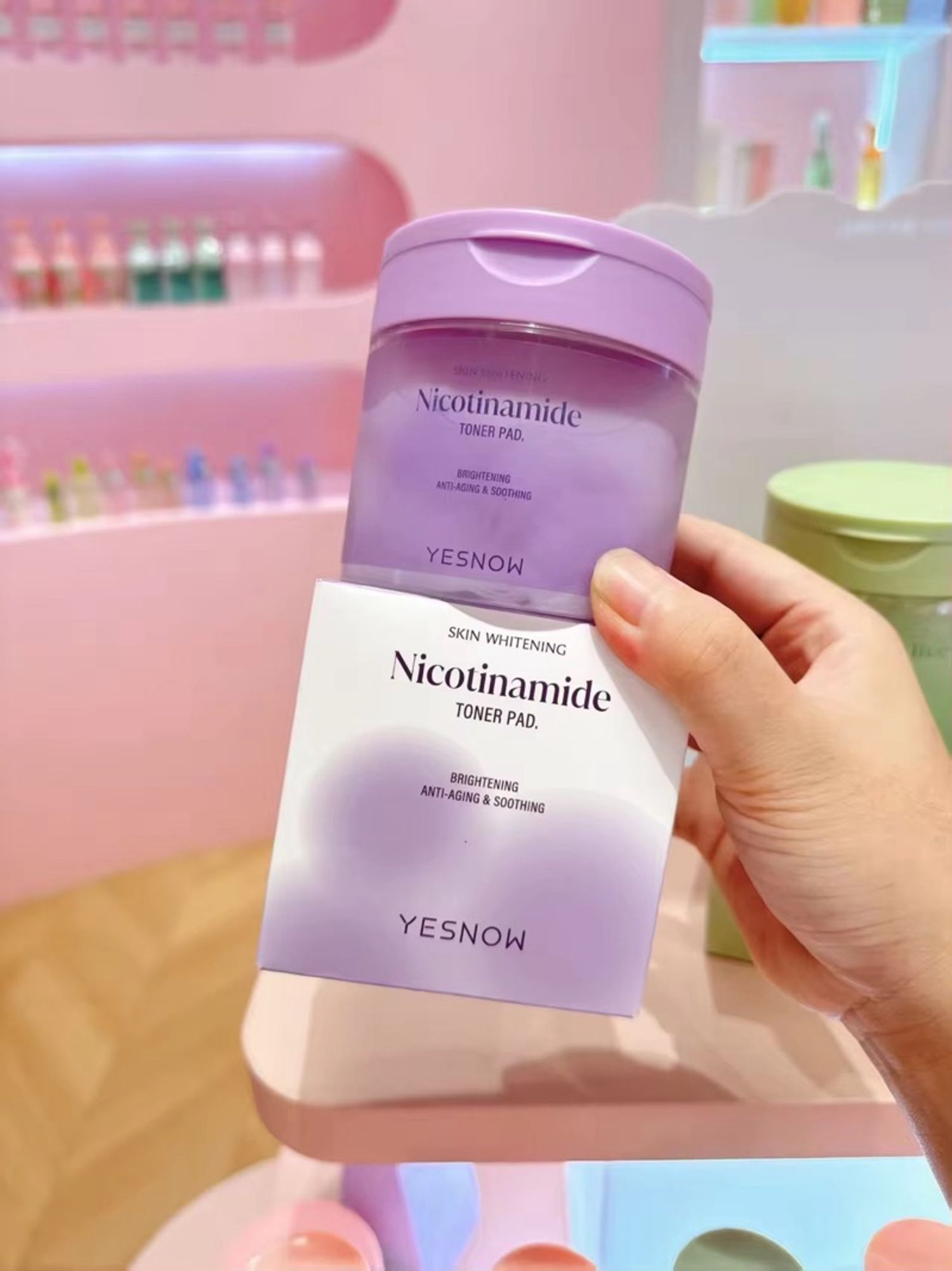 💜 Nicotinamide Toner Pad 