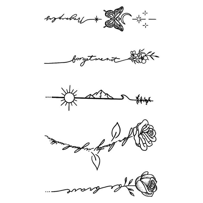 Эгэмний шивээс 5 дүрс