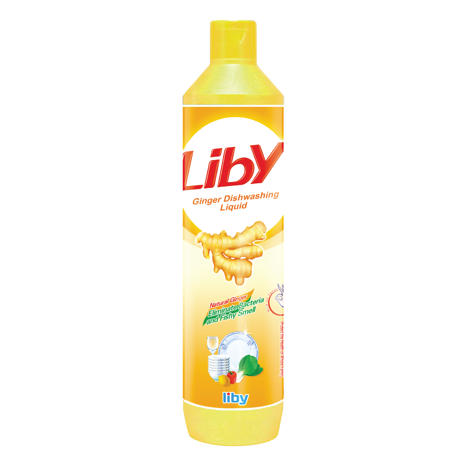 LIBY Цагаан гаатай аяга таваг угаагч 500мл