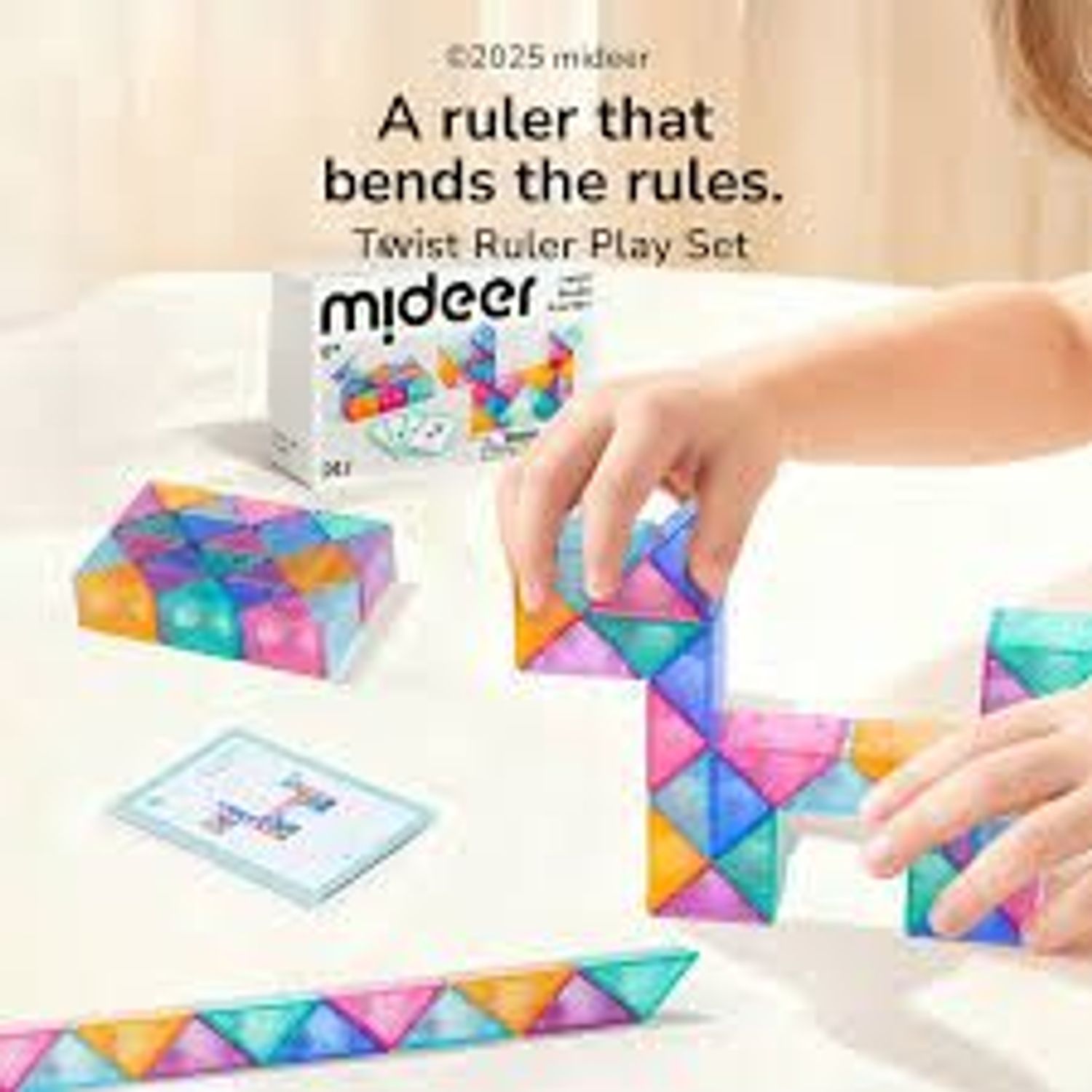 Mideer Twist Ruler Play Set