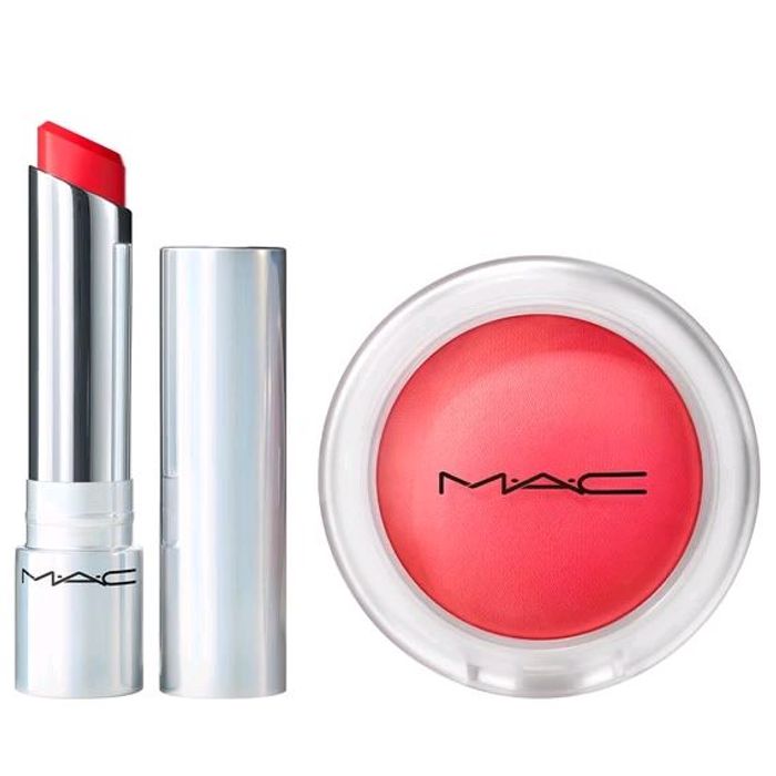 Mac Blush&Lip balm set