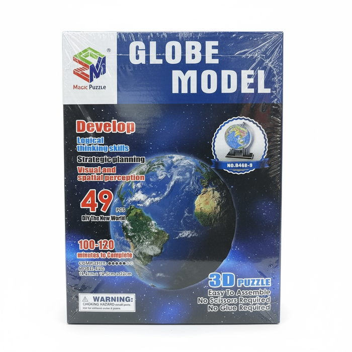 3D puzzle Globe model