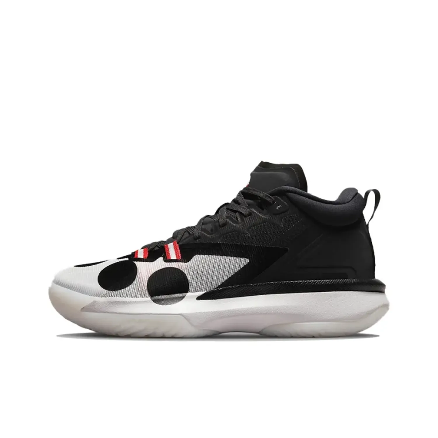 Jordan Zion 1 Basketball Shoes Unisex Mid-Top BlackWhite