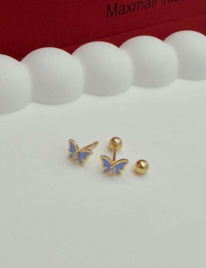 Эрвээхэй охид 14к ээмэг