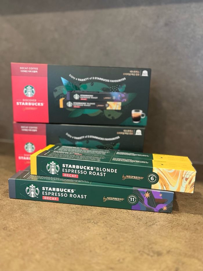 Starbucks decaf кофе