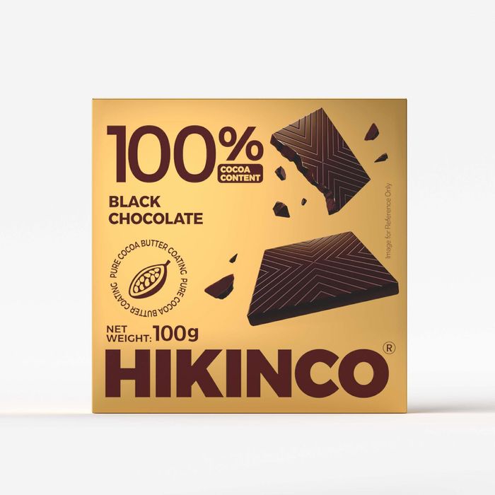Шоколад Hikinco 100% cocoa 100гр