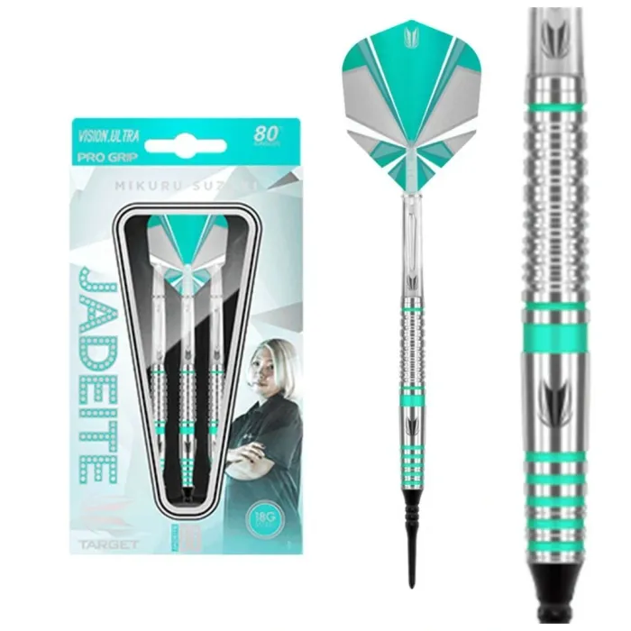Target Mikuru Suzuki 80% 18G 2BA Soft Tip Darts 2018