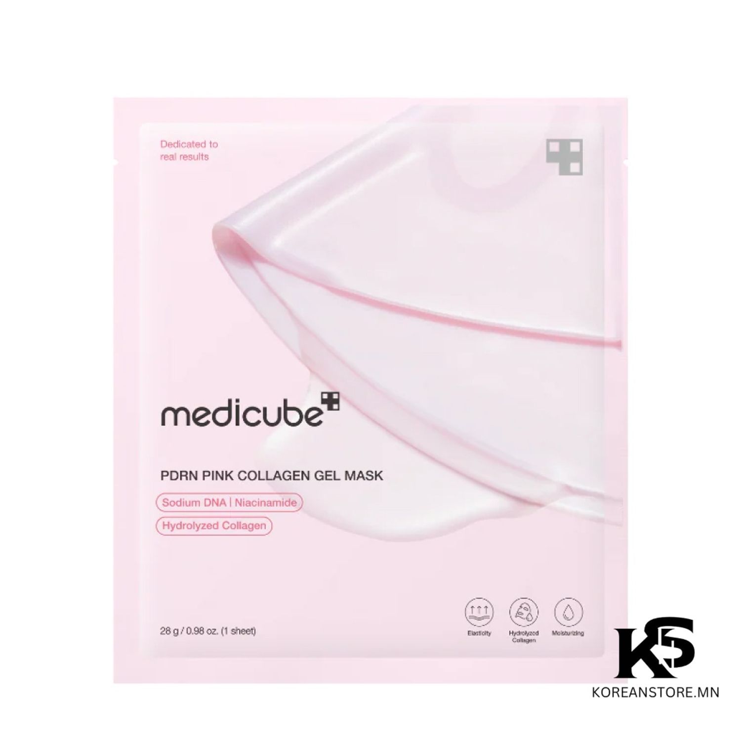 Medicube PDRN Pink collagen gel mask