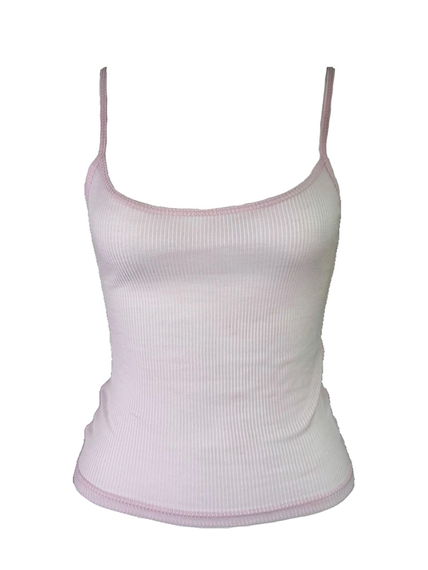 Layer Strap top /baby pink/