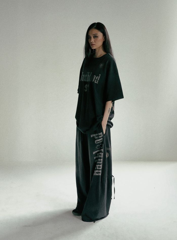 Sun Faded 2 1/2 T-Shirt - Black