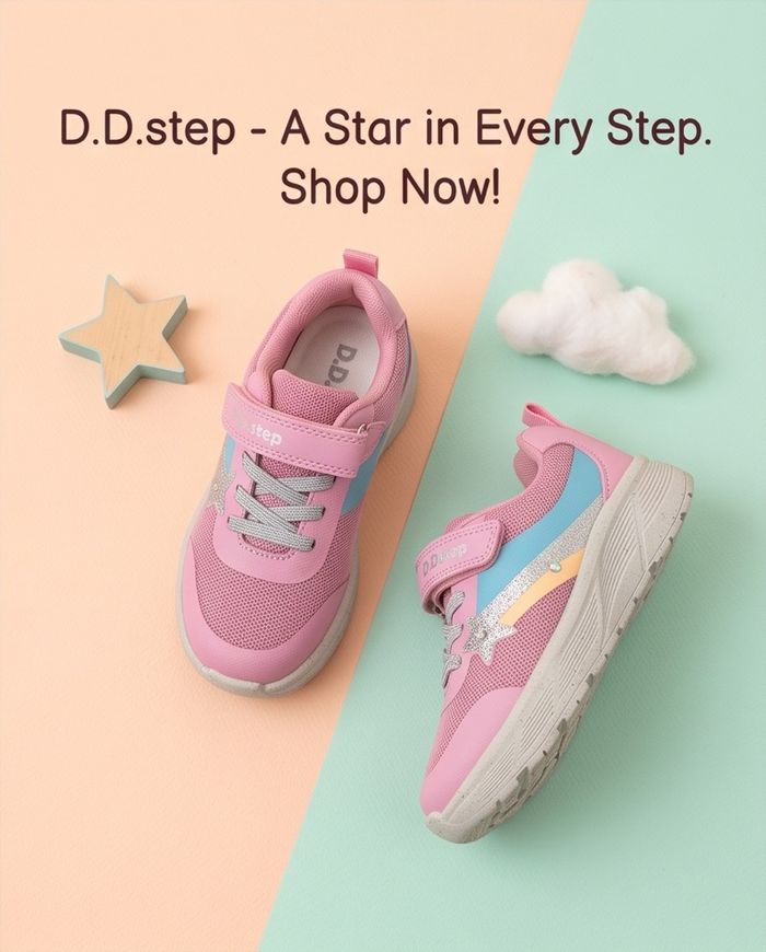 D.D step daisy pink