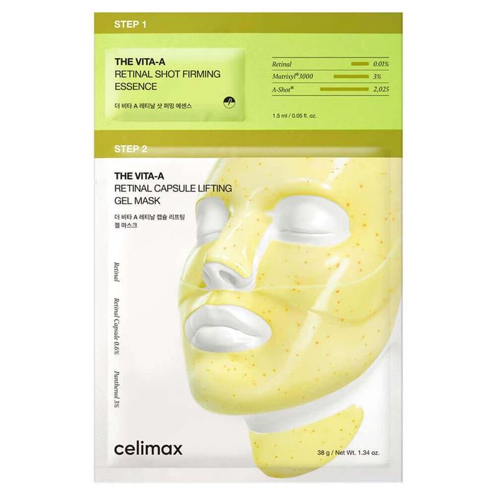 Celimax The Vita-A Retinal Shot 2-step Gel Mask