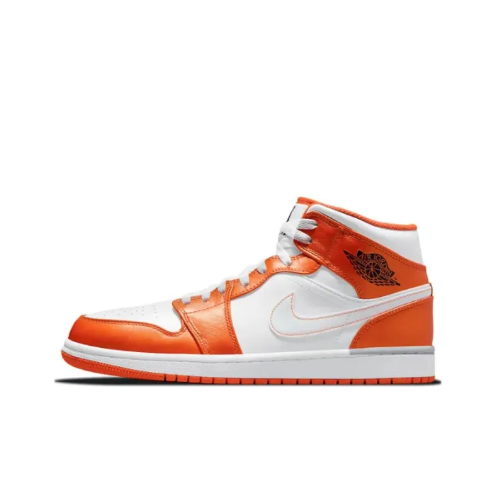 Jordan 1 Mid Metallic Orange