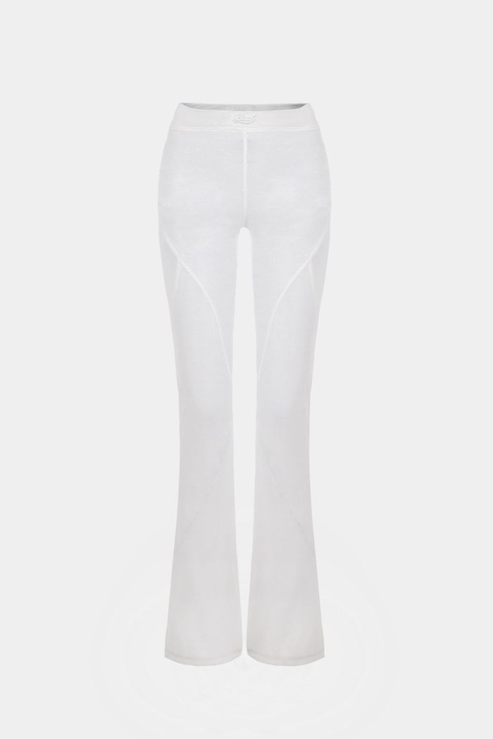 Second Skin Brush Cut Pants – Cream
