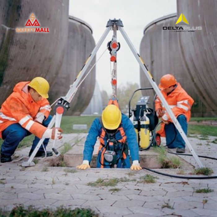 DELTA PLUS - TRA30 TELESCOPIC ALUMINIUM TRIPOD