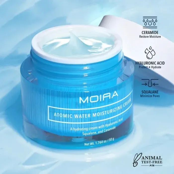 Moira atomic water moistruzing cream 