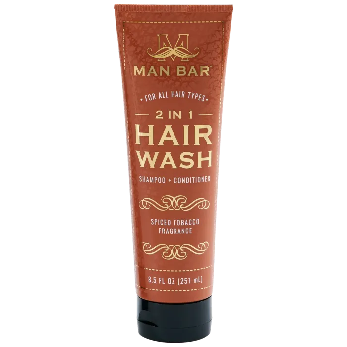 Hair wash Shampoo + Conditioner Spiced Tobacco - Ангижруулагчтай шампунь