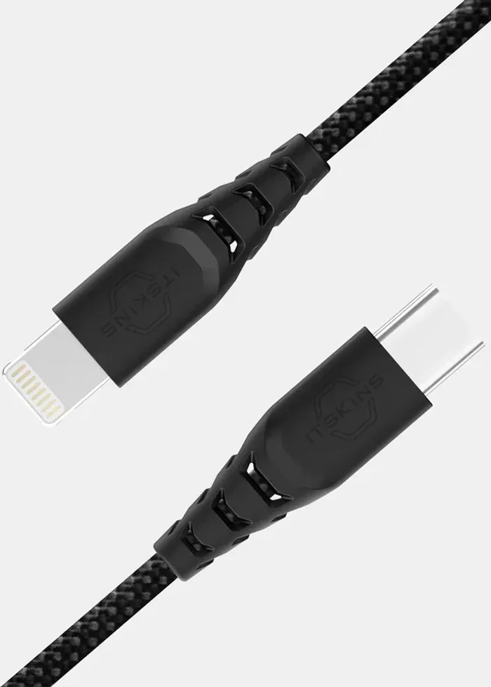 Hybrid cable USB C to Lightning 2m 